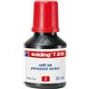 EDDING RICARICA INCHIOSTRO PERMANENTE 30ML T25 ROSSO EDDING
