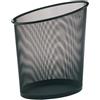 ALBA Cestino gettacarte 18lt MESH in rete metallica nero ALBA