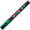 UNI MITSUBISHI Marcatore UNI POSCA PC3M p.fine 0,9-1,3mm verde UNI MITSUBISHI