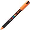 UNI MITSUBISHI Marcatore UNI POSCA Pen PC1M p.extra fine 0,7mm arancio UNI MITSUBISHI