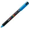 UNI MITSUBISHI Marcatore UNI POSCA Pen PC1M p.extra fine 0,7mm azzurro UNI MITSUBISHI