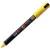 UNI MITSUBISHI Marcatore UNI POSCA Pen PC1M p.extra fine 0,7mm giallo UNI MITSUBISHI