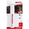 EDDING Marcatore EDDING 4090 punta scalpello gesso liquido bianco