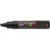 UNI MITSUBISHI Marcatore UNI POSCA PC8K p.scalpello 8mm nero UNI MITSUBISHI