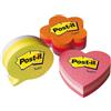 POST-IT BLOCCO CUORE 225 foglietti Post-it® 70x70mm 2007-H 72gr