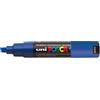 UNI MITSUBISHI Marcatore UNI POSCA PC8K p.scalpello 8mm blu UNI MITSUBISHI