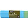 PERFETTO 15 SACCHI RIFIUTI 50X60CM-30Lt 15µ AZZURRO c/maniglie VoilA'