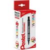PENTEL ASTUCCIO MARCATORE PENTEL PEN N50 8 COL.ASSORTITI P.TONDA