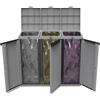 TERRY Contenitore Ecoline 3 Grigio 3x110Lt Terry