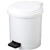 MEDIALINTERNATIONAL PATTUMIERA A PEDALE RUF IN PPL BIANCO 6Lt