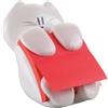 POST-IT DISPENSER GATTO + RICARICA Post-it® Super Sticky Z-Notes 76x76mm ROSSO RUBINO