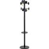 ALBA APPENDIABITI A 8 POSTI 175cm NERO STAN3 Alba