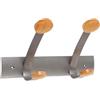ALBA APPENDIABITI da MURO 2POSTI 30cm METALLO/LEGNO Alba