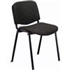 Unisit SEDIA ATTESA Dado D5S No Flame NERO senza BRACCIOLI