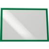 DURABLE Cornice espositiva adesiva Duraframe® A3 29,7x42cm verde DURABLE (Conf.2)