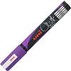 UNI MITSUBISHI Marcatore a gesso liquido UNI CHALK p.tonda viola UNI MITSUBISHI