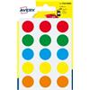 AVERY Blister 90 etichetta adesiva tonda PSA col.ass. Ø19mm Avery