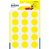 AVERY Blister 90 etichetta adesiva tonda PSA giallo Ø19mm Avery