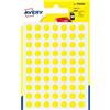 AVERY Blister 490 etichetta adesiva tonda PSA giallo Ø8mm Avery