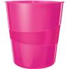 LEITZ CESTINO GETTACARTE WOW FUCSIA METALLIZZATO 15LT LEITZ