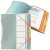 ESSELTE Libro monitore con 6 divisori multicolore Colour'Ice Esselte