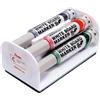 PENTEL Set 4 marcatori Maxiflo MWL5M 6mm assort. + cancellino Pentel