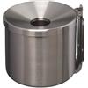 MEDIALINTERNATIONAL Posacenere murale Nido 2Lt inox satinato