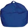 King Collection Pouf Comodone blu H 62x65 Ø cm