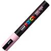 UNI MITSUBISHI Marcatore UNI POSCA PC5M p.media 1,8-2,5mm rosa chiaro UNI MITSUBISHI