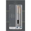 PARKER Gift Set DUO Jotter stainless steel GT sfera+ stilografica M Parker