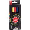 UNI MITSUBISHI Astuccio 5 marcatore Uni Posca Pen PC1M p. extra fine 0.7mm col.ass. UNI