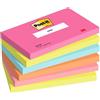 POST-IT Cf. 6pz blocco 100fg. Post-it® Notes 76x127mm 655-POP Popmistic