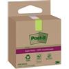 POST-IT Cf. 3pz blocco 70fg Post-it®SuperSticky Green 47,6x47x6mm 622R-SS3COL pastello