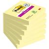 POST-IT Value pack 4+2 Post-it® Super Sticky, Giallo Canary™, 76x76 mm 90 fogl/blocco