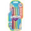 PAPERMATE Astuccio 4 colori Fun pennarello Flair Nylon Papermate