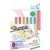 SHARPIE Astuccio 8 pennarelli S-Note Duo colori assortiti Sharpie