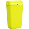 MAR PLAST Cestino gettacarte Skin con coperchio 23 L giallo fluo
