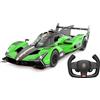 JAMARA 402205 Lamborghini SC63 LMDH 1:24 2,4 GHz - Auto telecomandata, RC Car, auto giocattolo per bambini con telecomando, modello auto, regalo per bambini, verniciatura fedele