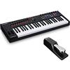 M-Audio Oxygen Pro 49 + SP-2 - Tastiera Controller USB Midi con Controlli Assegnabili e Pacchetto Software + Pedale di Sustain Universale