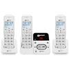 Geemarc Amplidect 295 Trio - Pacchetto Trio di Telefoni Fissi Wireless - Una Base DECT con 3 Combinati - Accesso diretto alla segreteria telefonica - Adatto agli anziani - Perdita uditiva bassa o