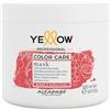 ALFAPARF MILANO Yellow Professional Color Care Mask 500ml - Trattamento condizionante profondo sicuro per capelli vivaci e sani, previene lo sbiadimento e migliora i capelli trattati, decolorati e danneggiati