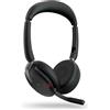 Jabra Evolve2 65 Flex Auricolare Bluetooth Nero a Padiglione per Ufficio 26699-999-899