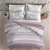 PENSIERI DELICATI Parure Copripiumino Matrimoniale 100% Cotone, Completo di Sacco 250x200cm e 2 Federe 52x82cm, Made in Italy, Copripiumino Lavabile In Lavatrice A 40°, Fantasia Baubau Rosa