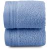 Top Towel - Premium - Asciugamani da bagno - 2 asciugamani viso o bidet - 100% Cotone - 600 Grammi
