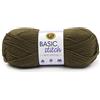 Lion Brand Yarn Company 202-132 Basic Stitch Anti Pilling Yarn, Olive, One Matassa