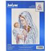 Janlynn Kit per Punto Croce con Schema numerato La Benedetta, Cotone, Multicolore, By The Yard