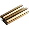 MOCNT Striscia Parasole per Auto 20cmx150cm Striscia Parasole per Parabrezza Anteriore Pellicola di Protezione Solare Pellicola Oscurante per Vetri Auto Sfumata Oro