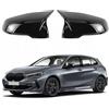 JinsenTGG Cappuccio Dello Specchietto Retrovisore Sostituzione per BMW 1 series Touring F40/F53 2017-2024, Cappucci per Specchietti Retrovisori Copri Retrovisore Automatico Scintillante, Nero