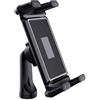 HANDGO Supporto universale per treppiede, compatibile con tablet 7-15, rotazione di 360° e inclinazione di 40°, base regolabile 4-7, nero