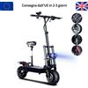 X10 Scooter elettrico fuoristrada Scooter 11 pollici 60V 6000W doppio motore 38Ah Scooter elettrico a lunga distanza forte potenza - 60v 38ah 90-120km
